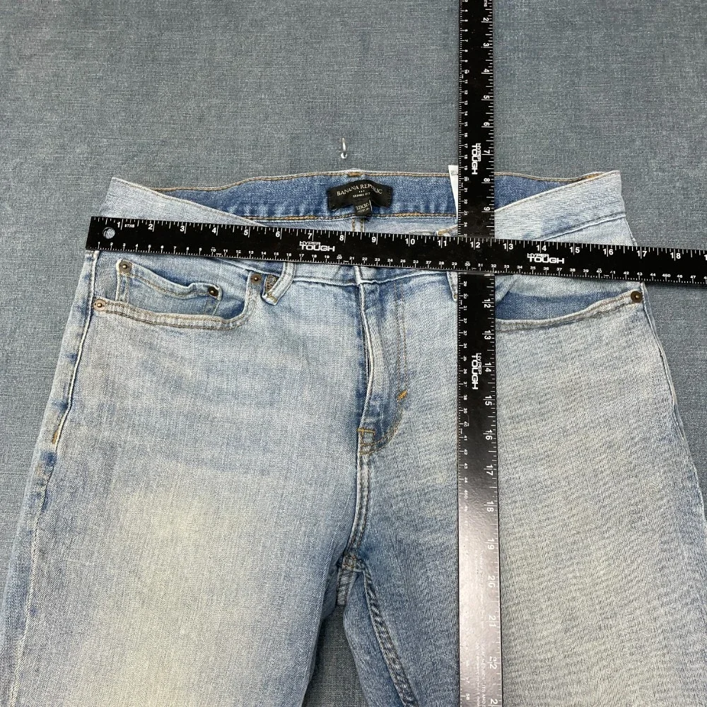 Banana Republic Jeans Mens 32x30 Blue Denim Streetwear All Seasons Skinny Fit